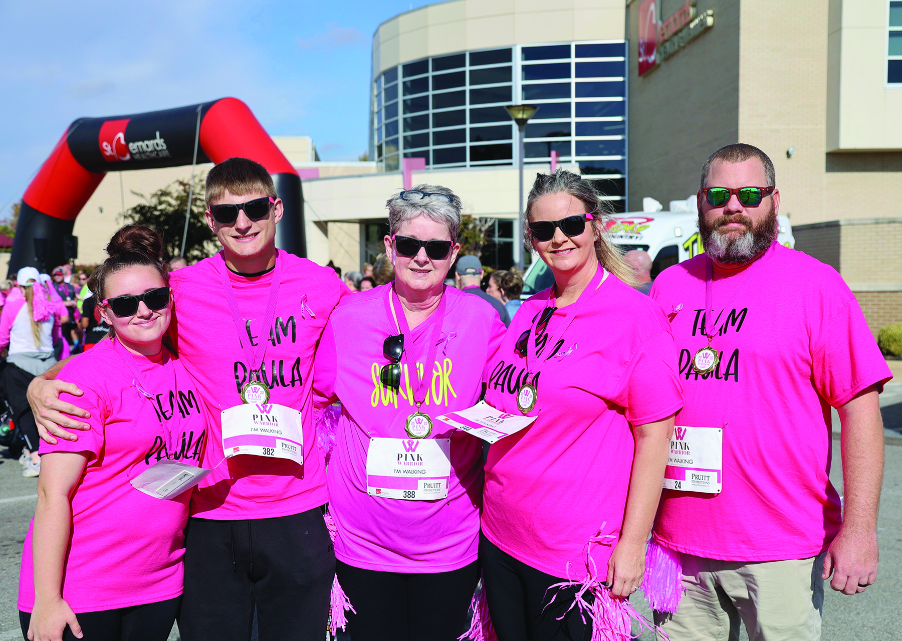 St. Bernards Hosts Third Annual Pink Warrior Walk / Run